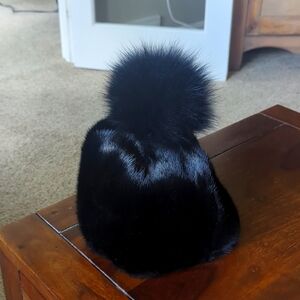 Fur tossel hat